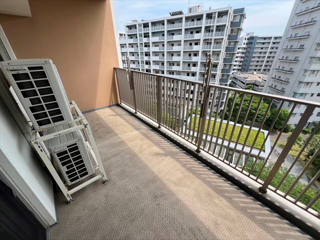 レジディア南千住  ベランダ