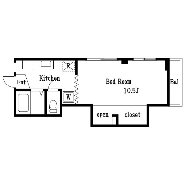 新小名木川荘 間取り