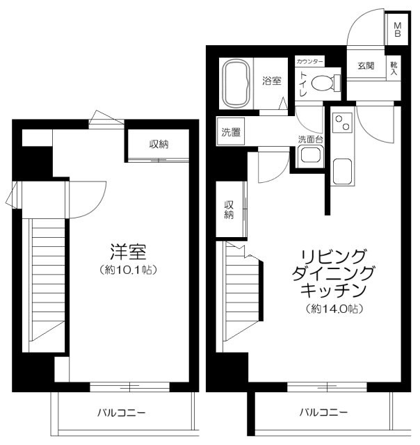 パークサイド東陽 間取り