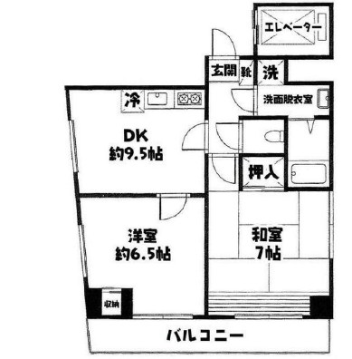 パールハイツKM 間取り
