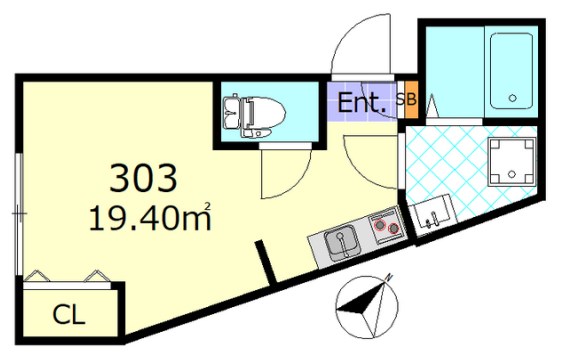 ルーエ南小岩 間取り