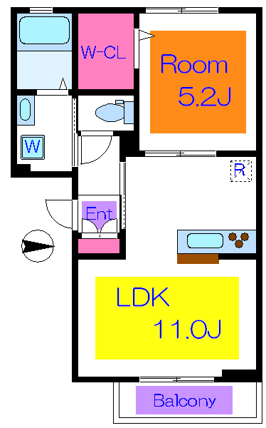 アルタイル/ベガ　アルタイル 間取り