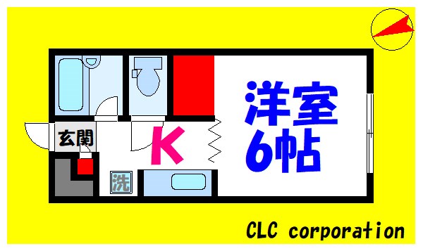 ピアフルール  間取り