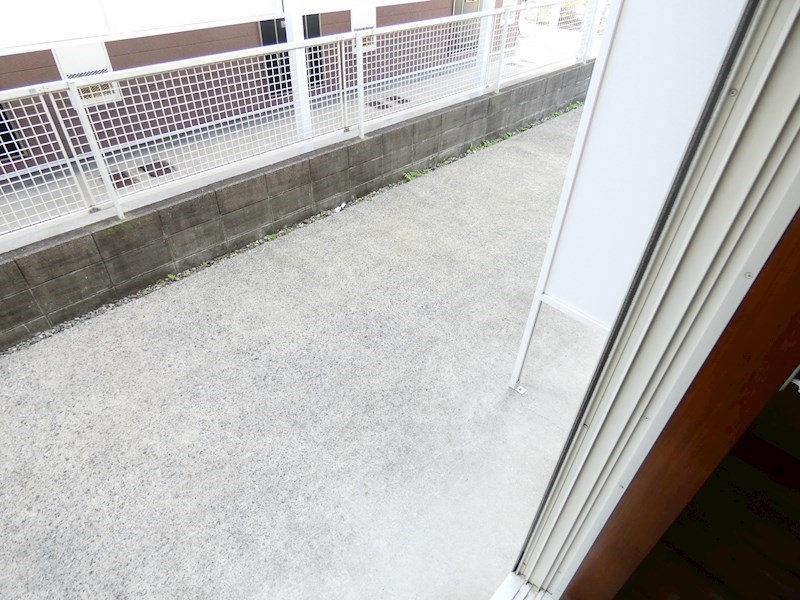 ピアフルール  ベランダ