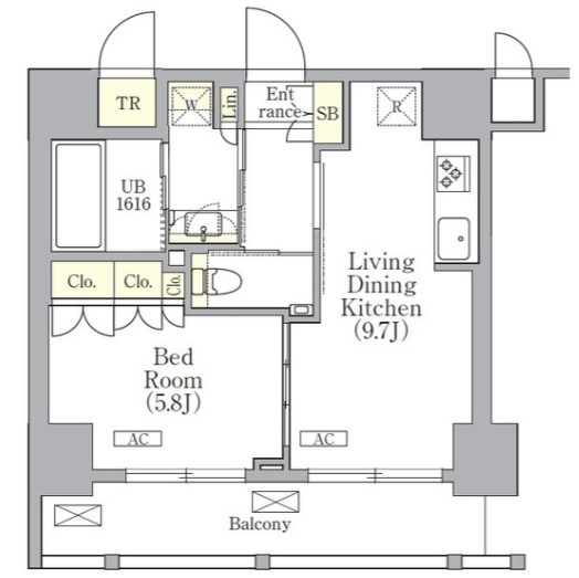 ORSUS　三ノ輪 間取り図