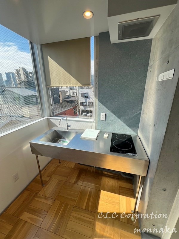 Mon-naka Apartment Terrace キッチン