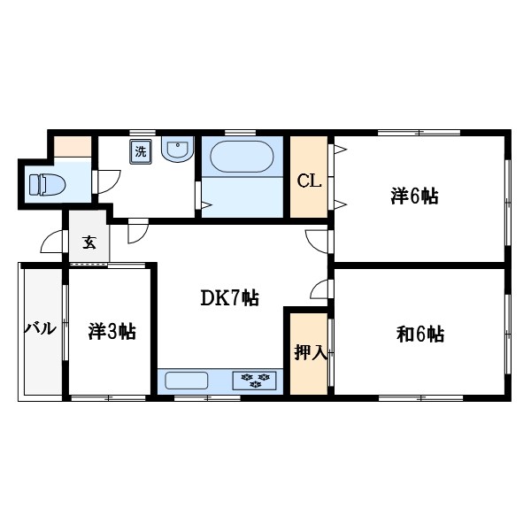 江戸川一丁目 間取り
