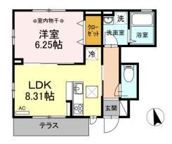 セレシェイラ弐番館 間取り