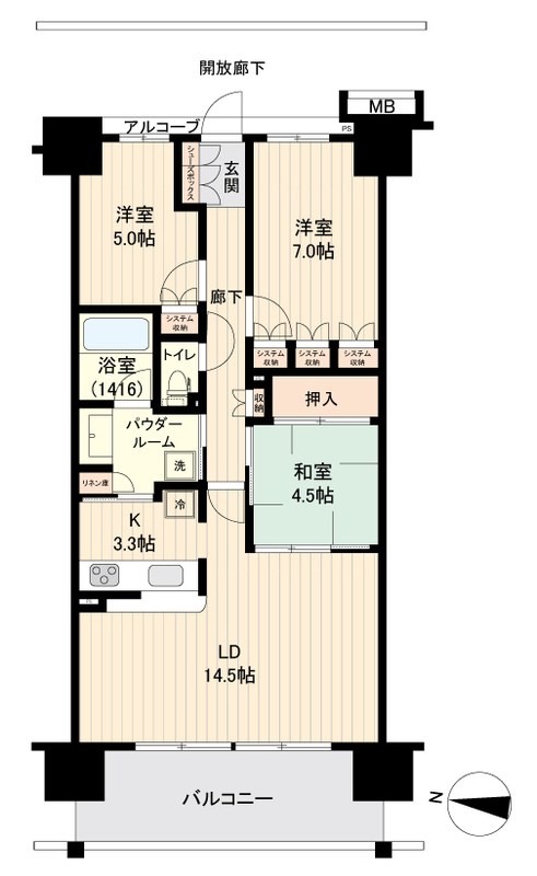 東京スイートレジデンス 間取り
