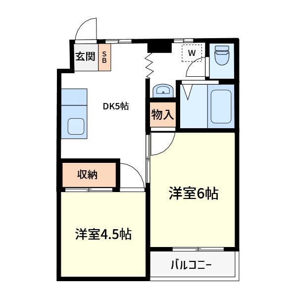 第三田嶋ビル   間取り