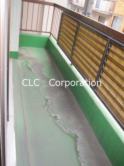 行平コーポラス ベランダ