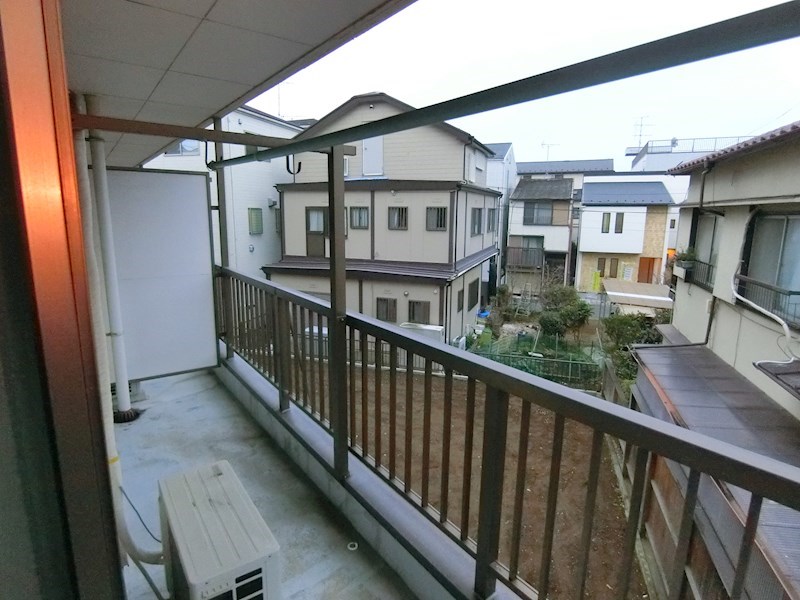 菅原橋スカイマンション ベランダ