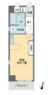 カーサグラン東向島 間取り