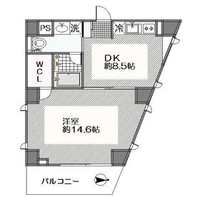 T-COURT 501号室 間取り
