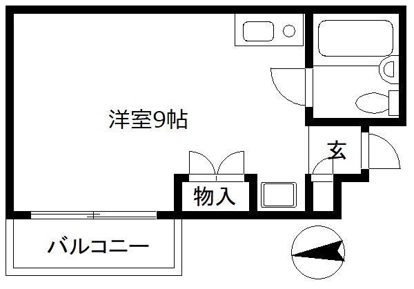 ハイム石原 間取り図