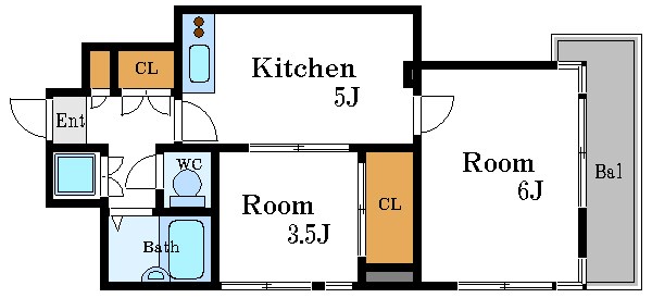 パラシオ中村 間取り