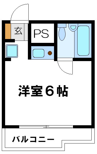 メイプルハイムⅡ 間取り図