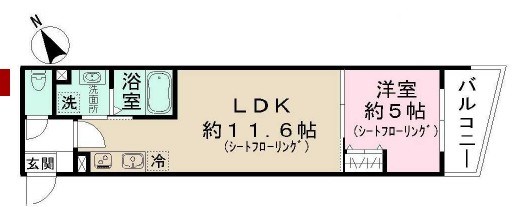 Jブラン西新井 間取り図