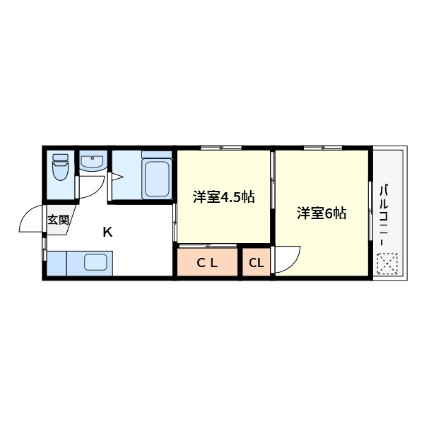 コーポ寿 間取り