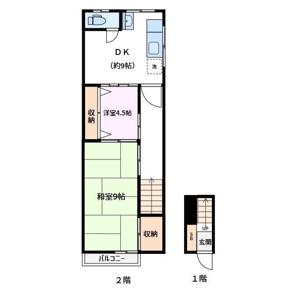 カーサ　アスーカル 間取り