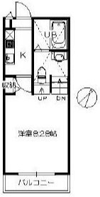 フォレストハウス南行徳 103号室 間取り