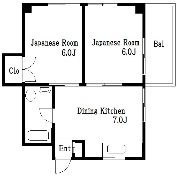 日の本ビル 404号室 間取り