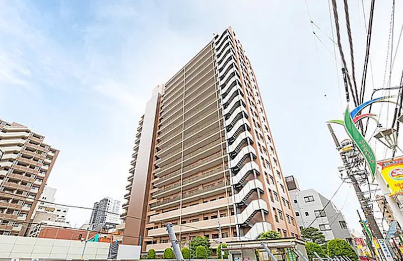 パークタワー東京クラルテステーションフロント 外観