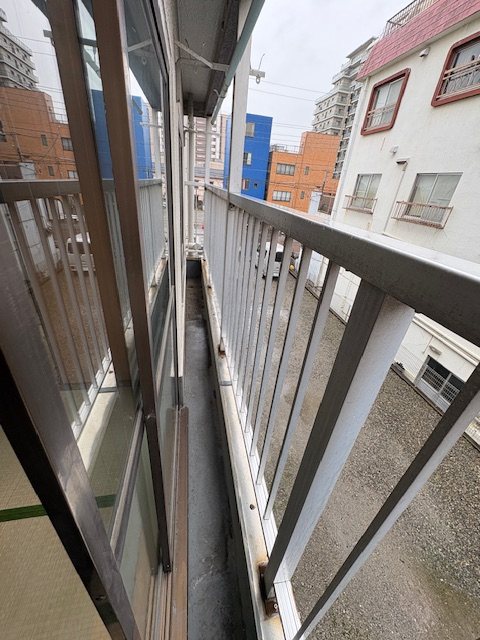 第二泉水コーポ ベランダ