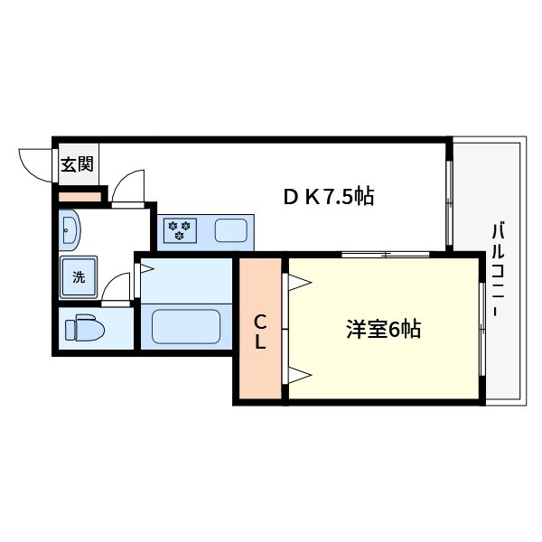 ドウェルエミネント    間取り図