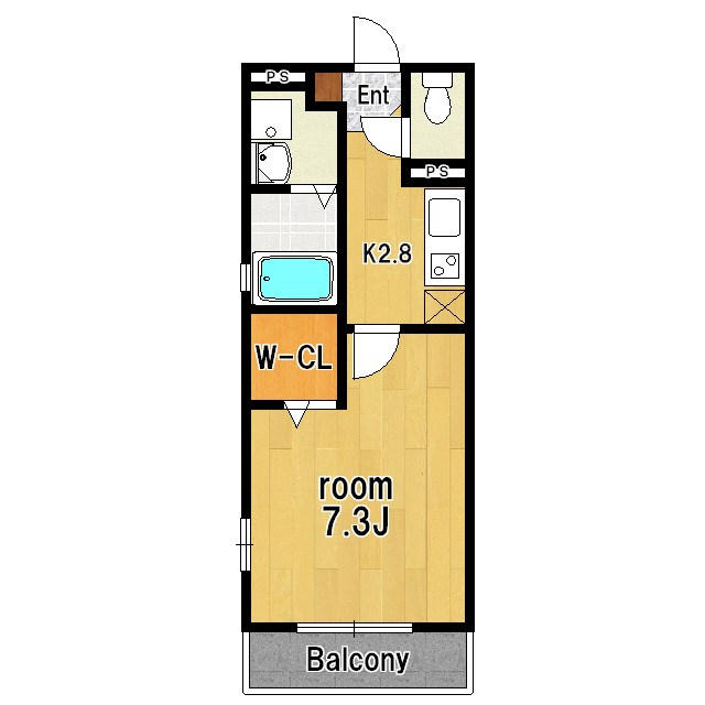 ボヌール谷在家  間取り
