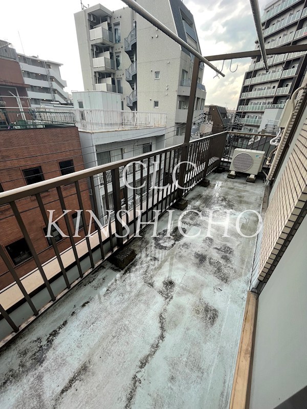 向島ロイヤルハイツ ベランダ