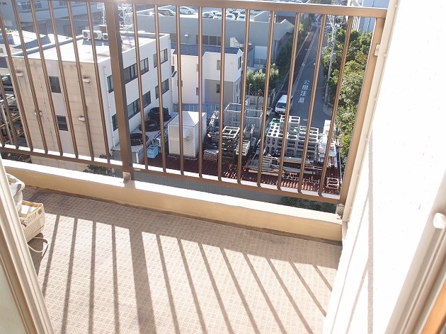 カーサ第一宇喜田１号棟 ベランダ
