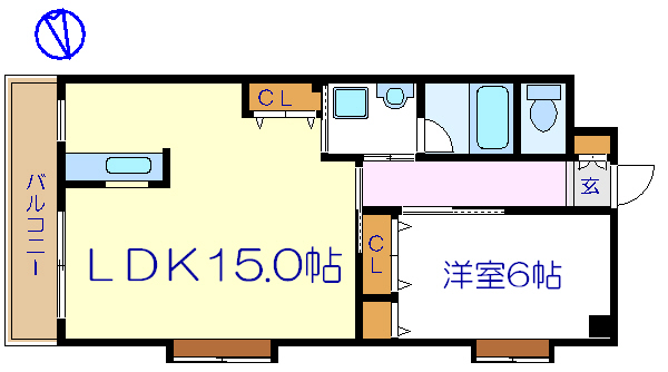 ラウンドタワーオペリア 間取り図