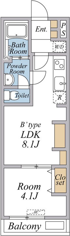 （仮称）リブリ・足立区加平 間取り図