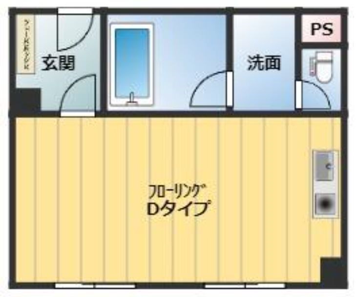 シンエイ第９西葛西マンション 間取り図