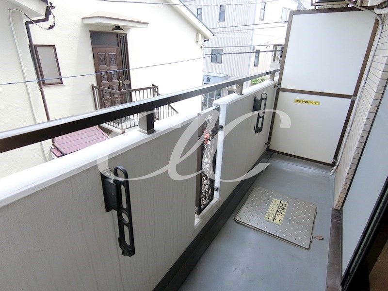 第六日東ハイツ  ベランダ