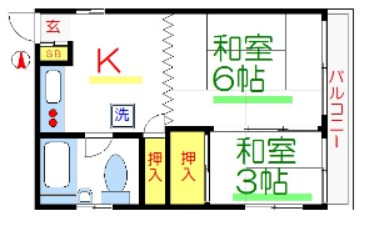 イイノビル 間取り