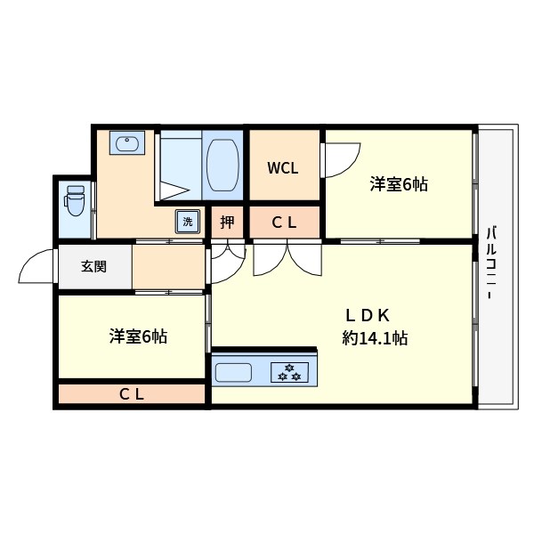 I　BUILDING 間取り