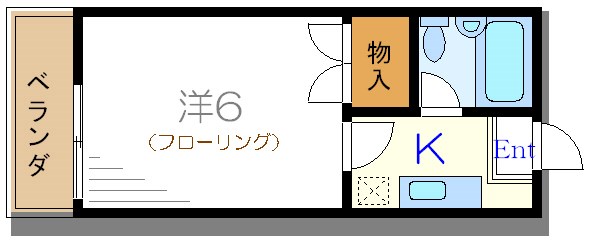 レジデンス高橋Ⅲ 間取り