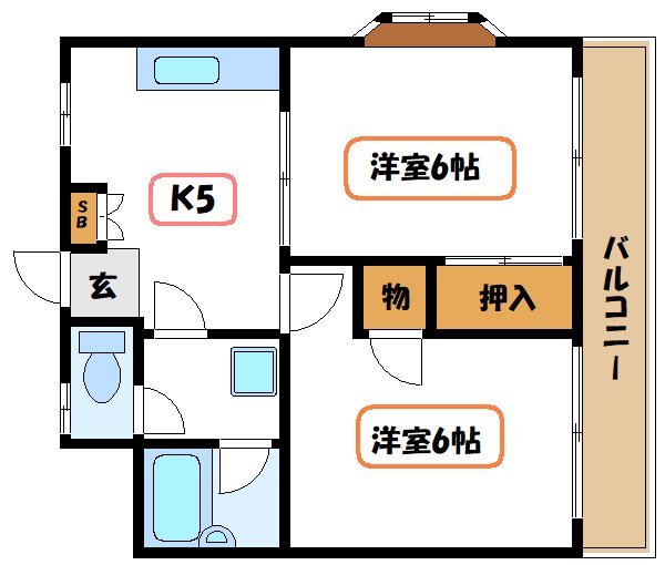 ロビーブル瑞江 間取り図