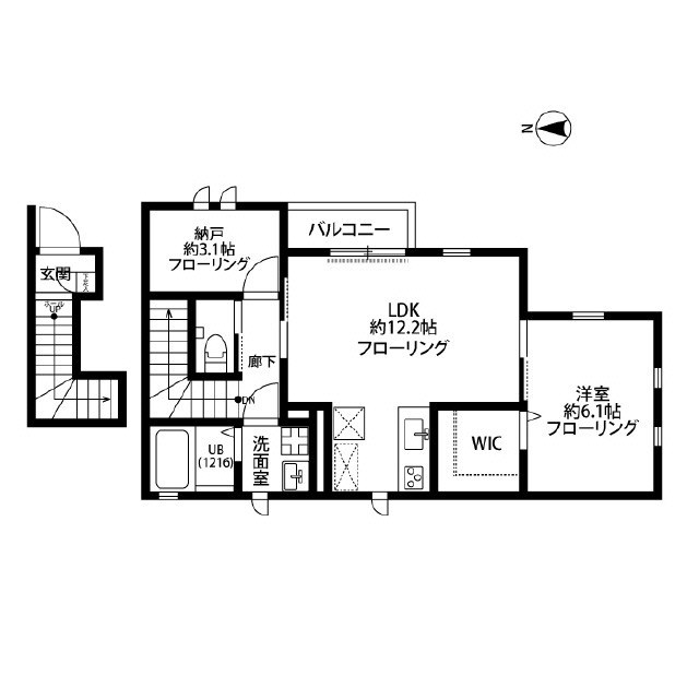 アムール江北 間取り