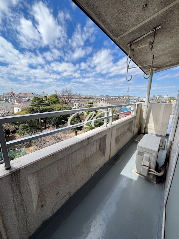 シュロス中之庭 ベランダ