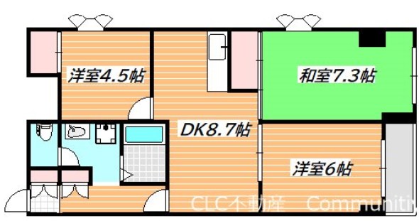 グランベール３号館 間取り