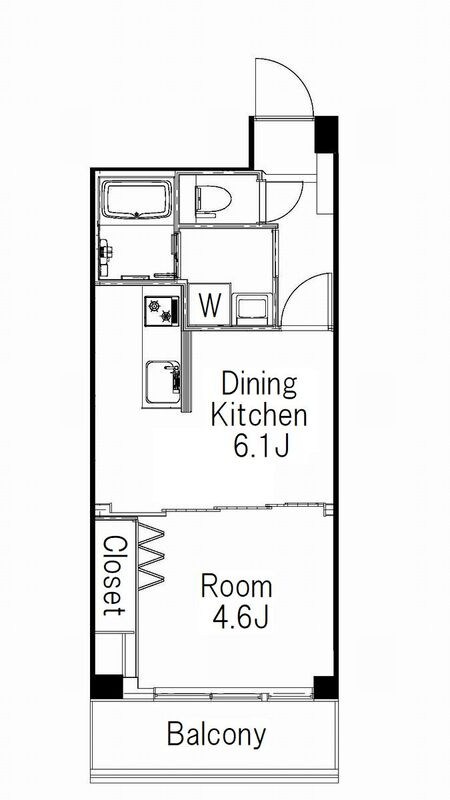 石島タウンフラッツ  間取り
