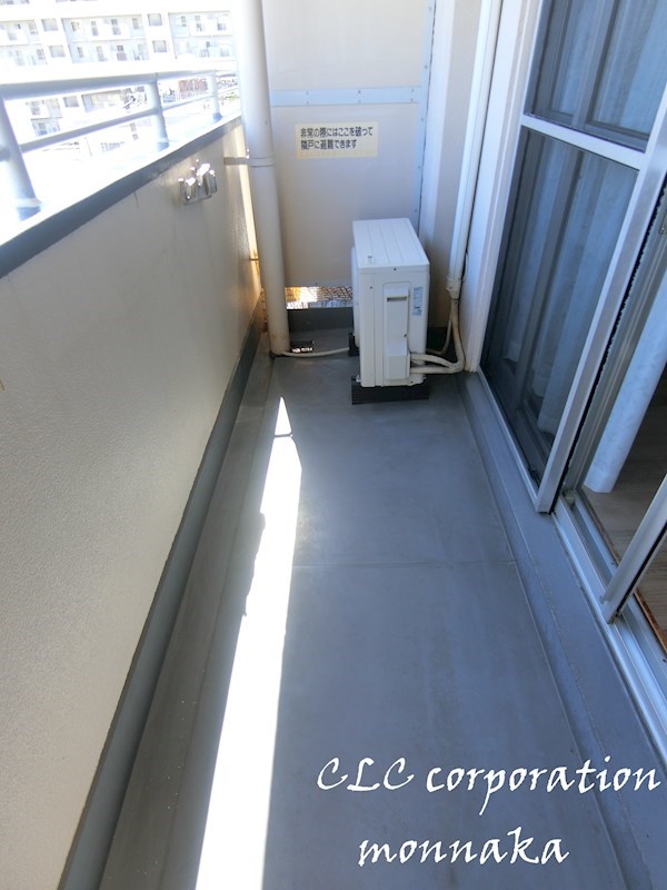 石島タウンフラッツ  ベランダ