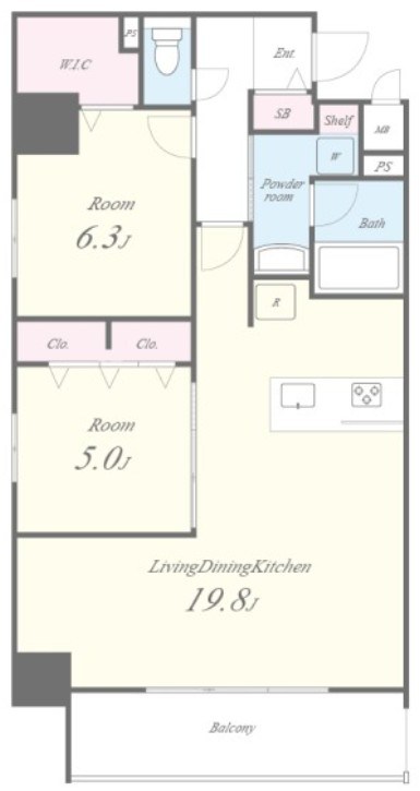グラン クレイエル 両国 間取り図