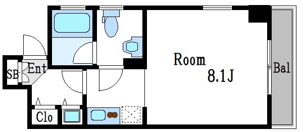扇橋丸貞ビル  間取り図