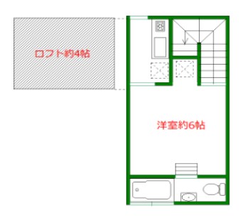 ル・レーヴ亀有 間取り