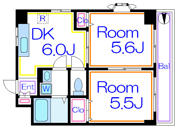 サンモールワタナベ 間取り