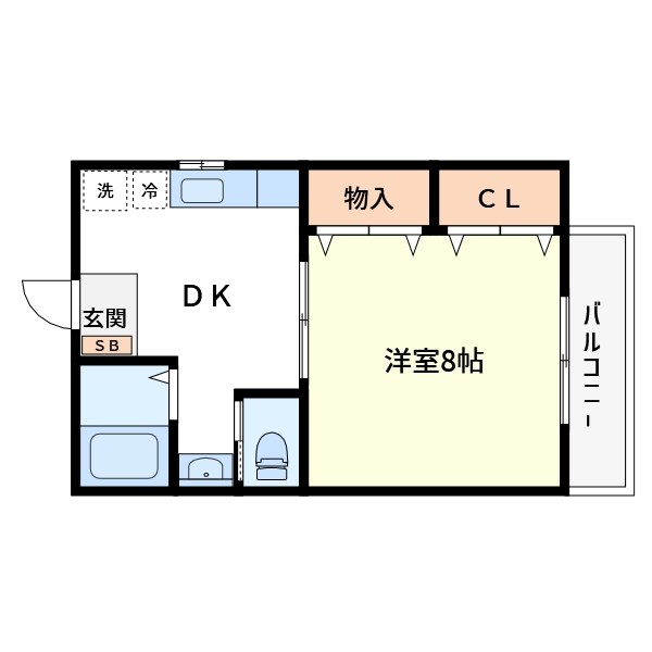スターコーポS 間取り図